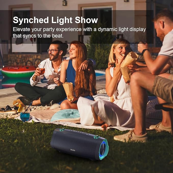 DOSS Extreme Boom Pro D100 Bluetooth Speaker - Image 7
