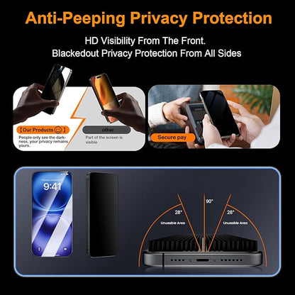 OneFish Screen Protector Privacy - Image 5