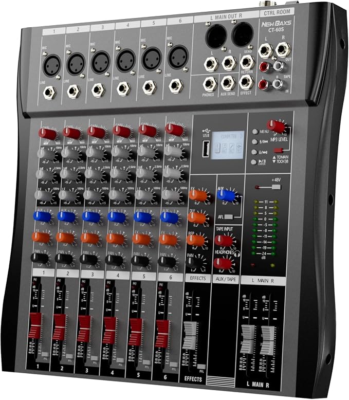 Professional DJ Audio Mixer by PROFESSIONALAUDIOEQUIPMENT