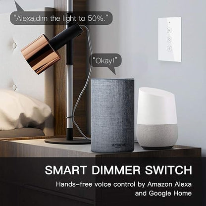 MOES WiFi RF Smart Light Dimmer Switch, Smart Life/Tuya APP Relay Status - Image 4