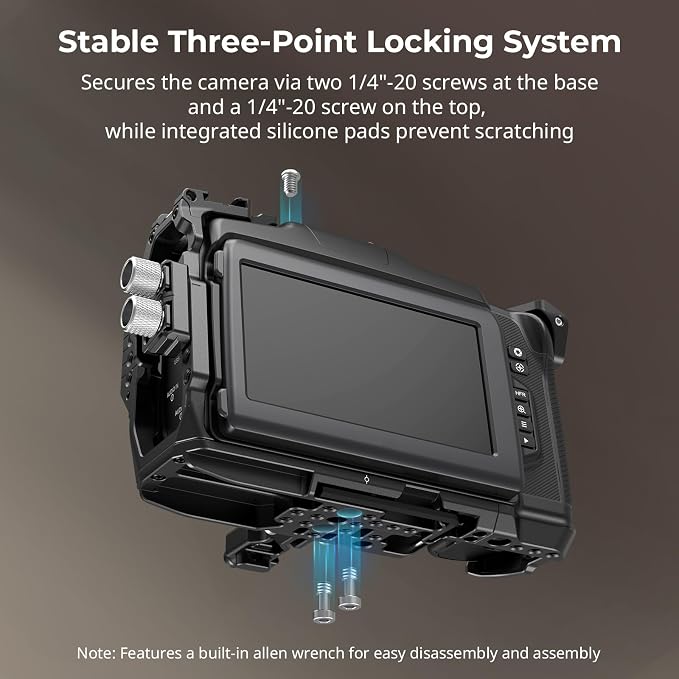 SmallRig Camera Cage Basic Kit for Blackmagic Design Cinema Camera 6K, Full - Image 4