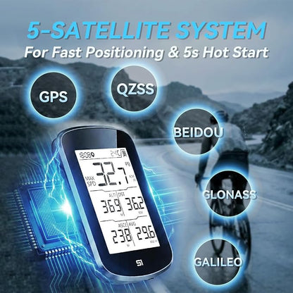 S1 Entry Level GPS Bike Computer Wireless, Laminated 2.8" Screen, Ultra Thin - Image 3