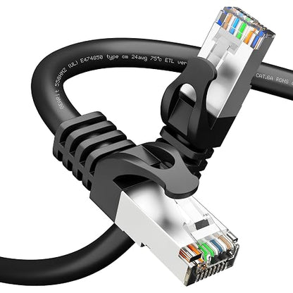GEARit Cat6A Ethernet Cable 10Gbps Snagless Shielded SSTP, SFTP Shielded by GEARit