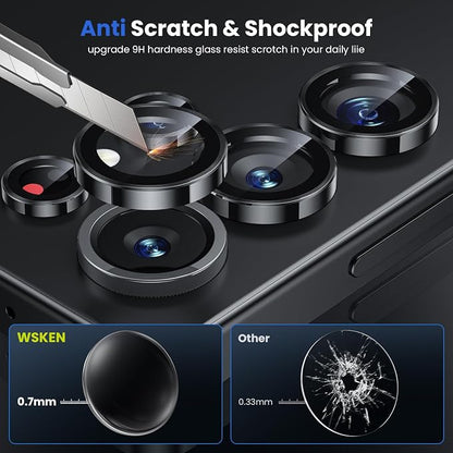 WSKEN for Samsung Galaxy S25 Ultra Camera Lens Protector - Image 3