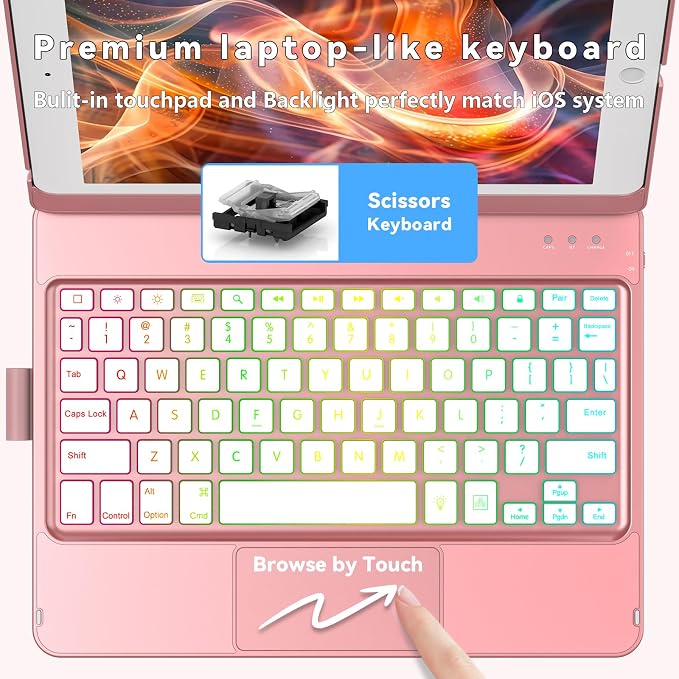 Keyboard Case for iPad 10.2 - Image 4