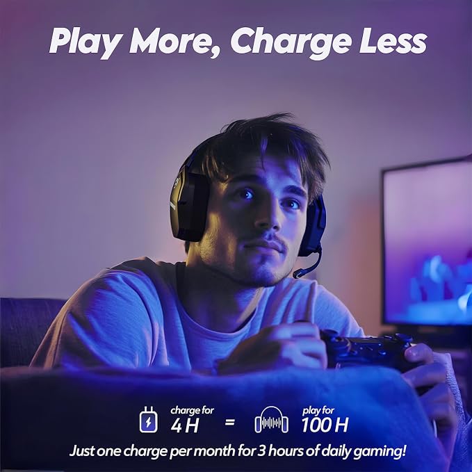 NUBWO G06 Dual Wireless Gaming Headset - Image 6