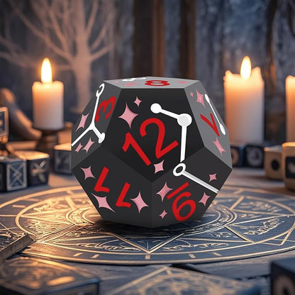 PJOY Metal Dice Set D&D Star Dice Set DND Polyhedral Dice - Image 8
