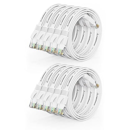 Cat 6 Ethernet Cable 1.5ft Flat Internet Network Cables by CableGeeker