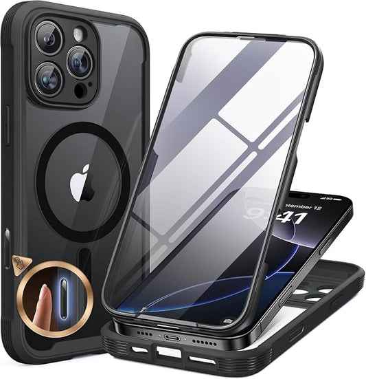 Miracase Magnetic for iPhone 16 Pro Case Full-Body Phone by Miracase