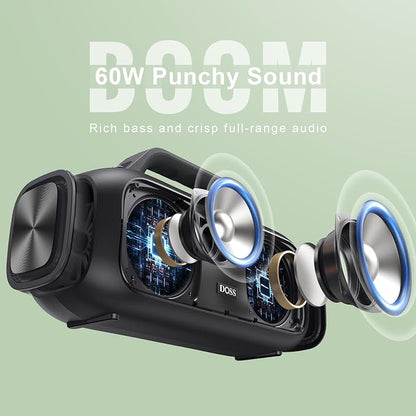 DOSS Extreme Boom Outdoor Bluetooth Speaker - Image 2
