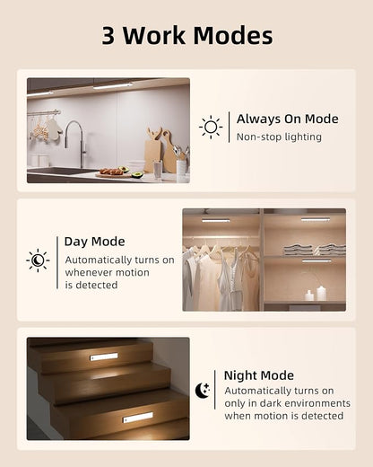 EZVALO 3-Pack Under Cabinet Lighting - Image 5