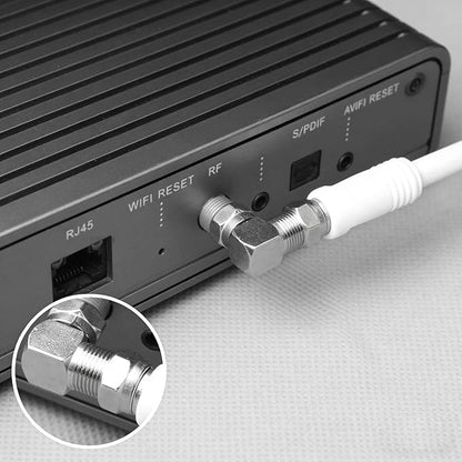 Right Angle Coaxial Connector, Wall Plate, Satellite Receiver - Image 7