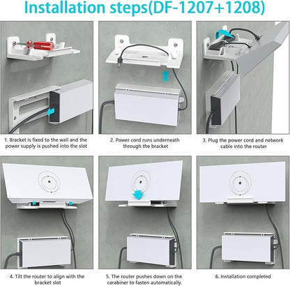 XLTTYWL Starlink V3 Mount, Starlink Gen3 Router Wall Mounts - Image 4