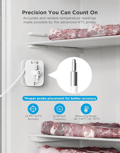GoveeLife WiFi Refrigerator Thermometer - Image 4