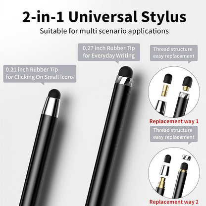 10 PCS Stylus, Stylus Pen for Touchscreen, Stylus 2-in-1 High Sensitivity & - Image 2
