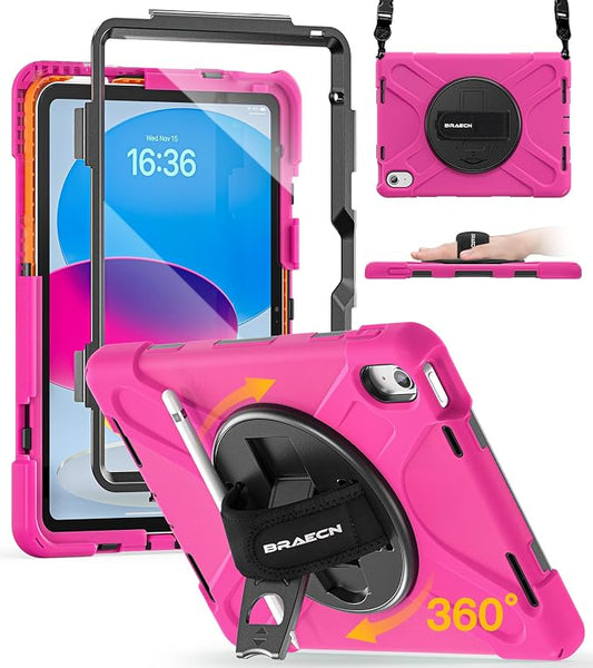 BRAECN for iPad 11th/10th Generation case 11/10.9 inch 2025/2022 Heavy Duty by BRAECN