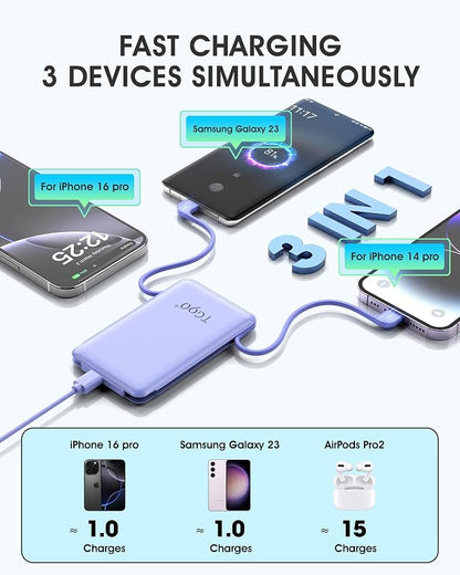 TG90° Portable Phone Charger Ultra Mini Power Bank - Image 4