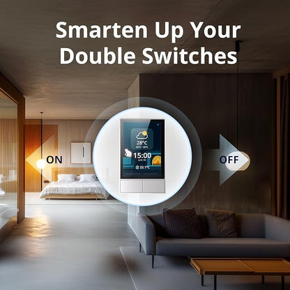 SONOFF Smart Switch, 2-Switch Panel Home Control, WiFi Smart Scene Wall Switch - Image 4