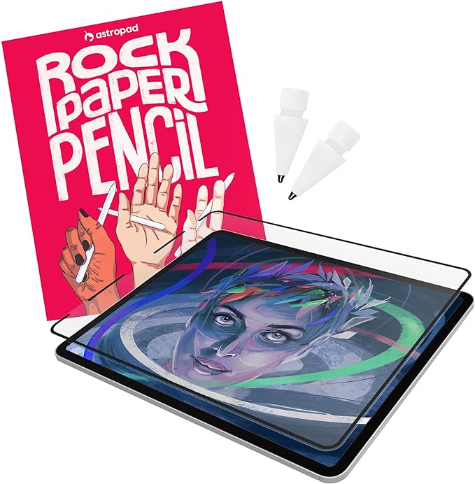 Astropad Rock Paper Pencil v2.0 – Paper Screen Protector by Astropad
