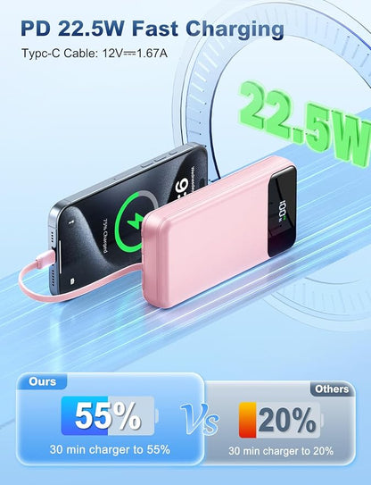 Portable Charger Power Bank 50000mAh Battery Pack, 22.5W Fast Charging PowerBank - Image 5