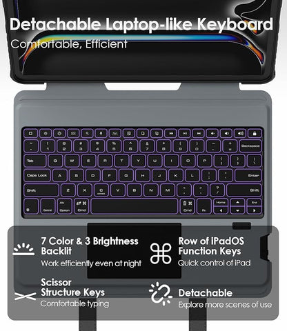 Nillkin Carry Go Keyboard Case for iPad Pro 13 inch 2024 - Image 4
