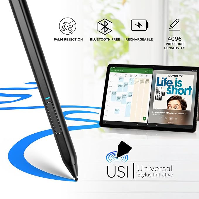Fire Max 11 Stylus Pen, USI 2.0 Certified Stylus Pencil - Image 5