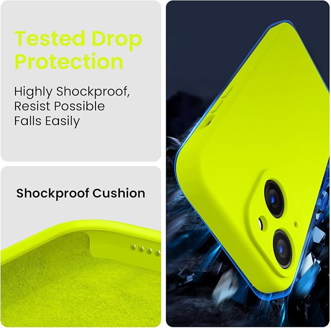 FireNova Designed for iPhone 15 Plus Case, Silicone Case with, Soft - Image 4