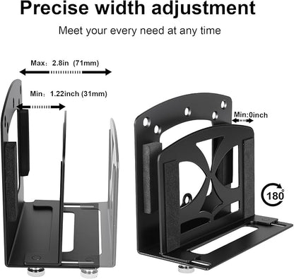 Cable Box Mount, Adjustable Small Device Wall Mount or VESA Mount Behind The - Image 3