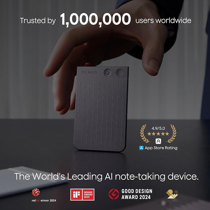 Plaud Note AI Voice Recorder, AI Note Taking Device, Transcribe & Summarize - Image 8