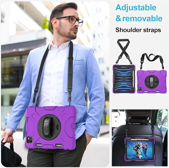 Case for iPad Pro 11 Inch 2022/2021/ 2020/2018: Silicone Cover for iPad 11 Inch - Image 5