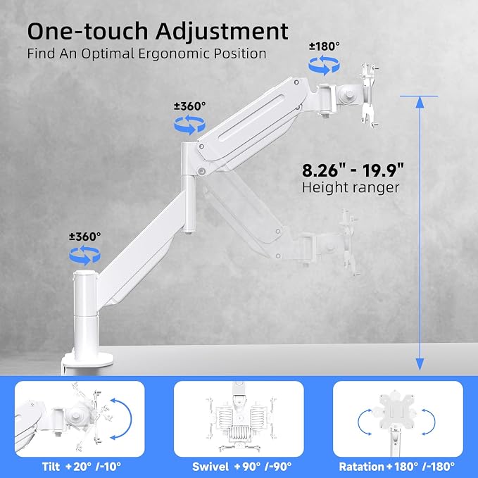 Suptek Ultrawide Monitor Arm Mount - Image 3