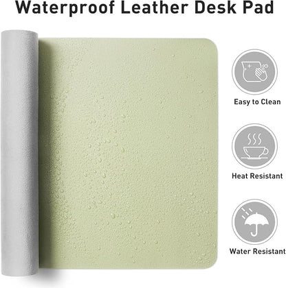 Aothia Leather Desk Pad Protector, Large Mouse Pad, Office Desk Mat, Non-Slip - Image 7