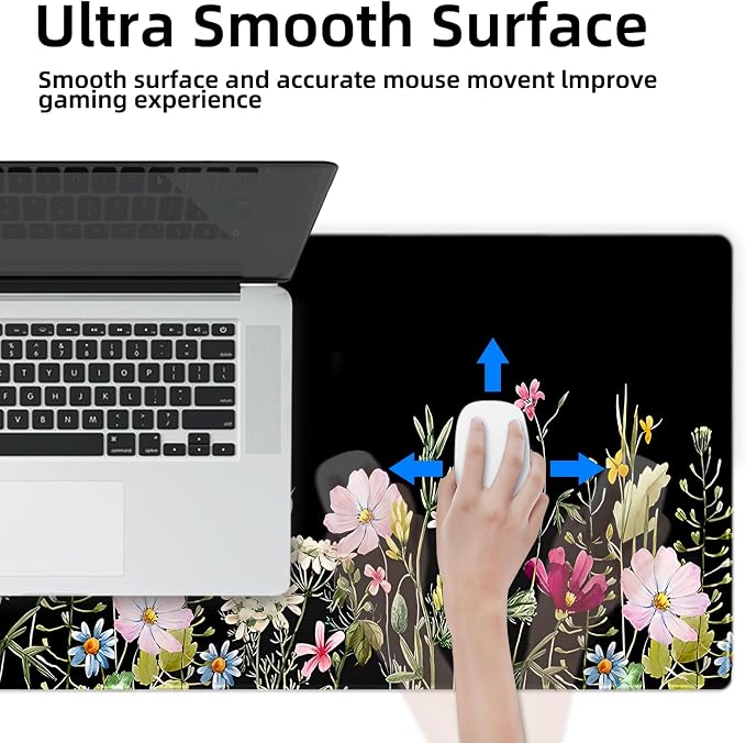 Gaming Mouse Mat Forest Background Pattern XXL XL Large Mouse Mat Long Extended - Image 6