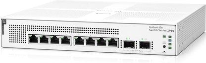 HPE Networking Instant On Switch Series 1930 8-Port Gb Smart-Managed Layer 2+ - Image 7