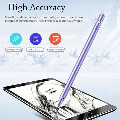DOGAIN Active Stylus Pen for Touchscreen, iPad Pencil 1.5mm Fine Point Pen - Image 4