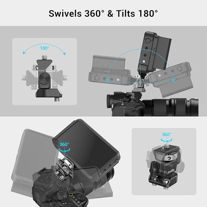 SmallRig Monitor Mount Swivel 360° and Tilt 180° Adjustable Bracket - Image 3