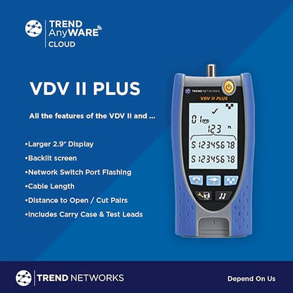 TREND Networks | R158008 | VDV II Plus | Cloud Connected | Voice, Data and - Image 4
