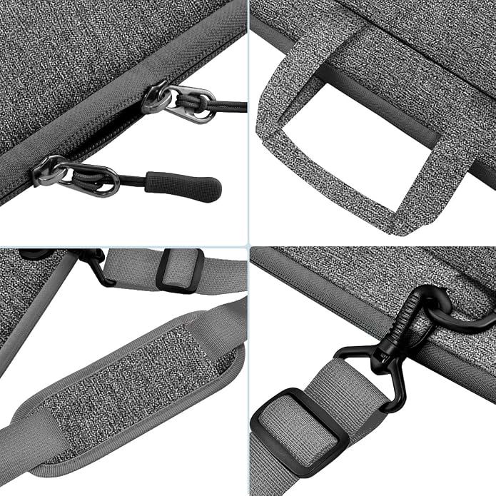 Universal Laptop Shoulder Bag 13-17.3 Inch Shockproof Briefcase - Image 5