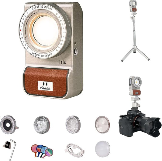 Harlowe Iris Content Creator Lighting Kit 5W Bi-Color Portable LED Light by Harlowe