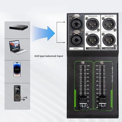 Passive Stereo Monitor Volume Controller, - Image 6