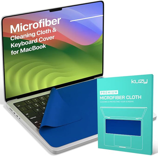 Kuzy Premium Microfiber MacBook Screen Cleaner and Keyboard Protector by KuzyProducts