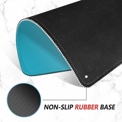 ITNRSIIET Mouse Pad Non-Slip Rubber Base Smooth Surface Stitched Edges - Image 4