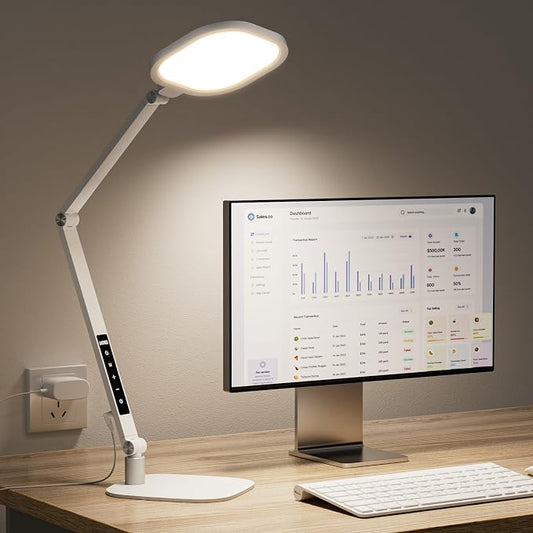 LED Desk Lamp for Home Office, 15W Desk Light by LitONES