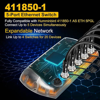 411850-1 AS ETH 5PGL Ethernet Switch - Image 2