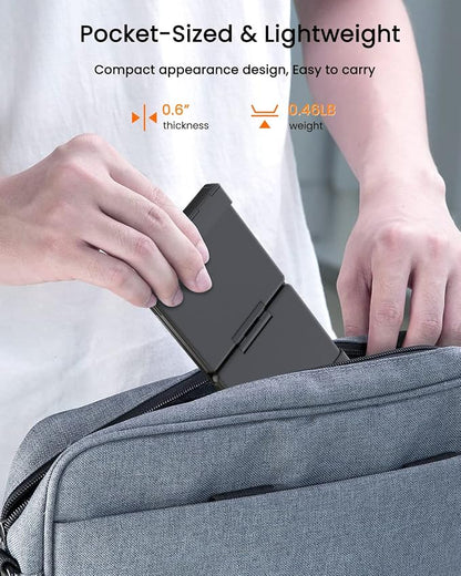 Foldable Bluetooth Keyboard, Wireless Portable Keyboard - Image 6