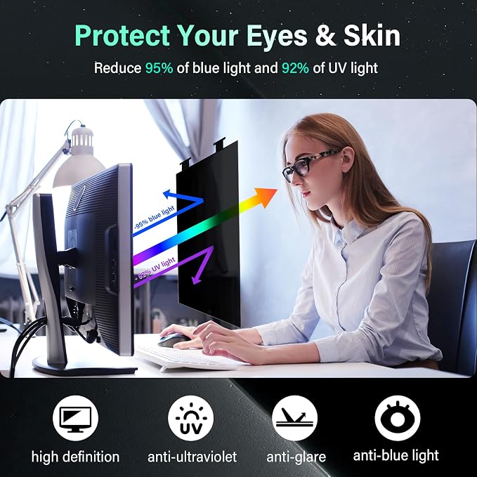 Magnetic 23.8 Inch Computer Privacy Screen - Image 7