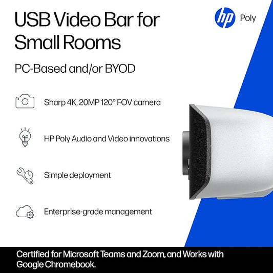 Poly Studio V12 – USB Video Bar - Image 2