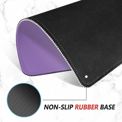 ITNRSIIET Mouse Pad Non-Slip Rubber Base Smooth Surface Stitched Edges - Image 4