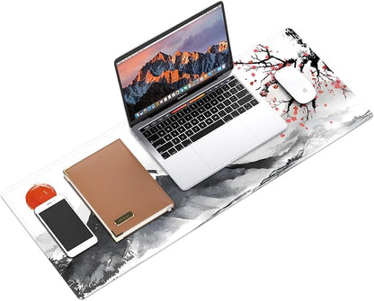 Galdas Gaming Mouse Mat Forest Background Pattern XXL XL Large Mouse Mat Long - Image 3