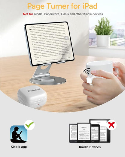 ADZERD Remote Control for TikTok, Page Turner for iPhone/iPad, Scrolling Ring - Image 5